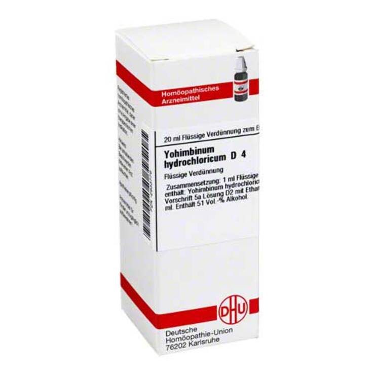 DHU Yohimbinum hydrochloricum D 4 Dilution, 20 ml