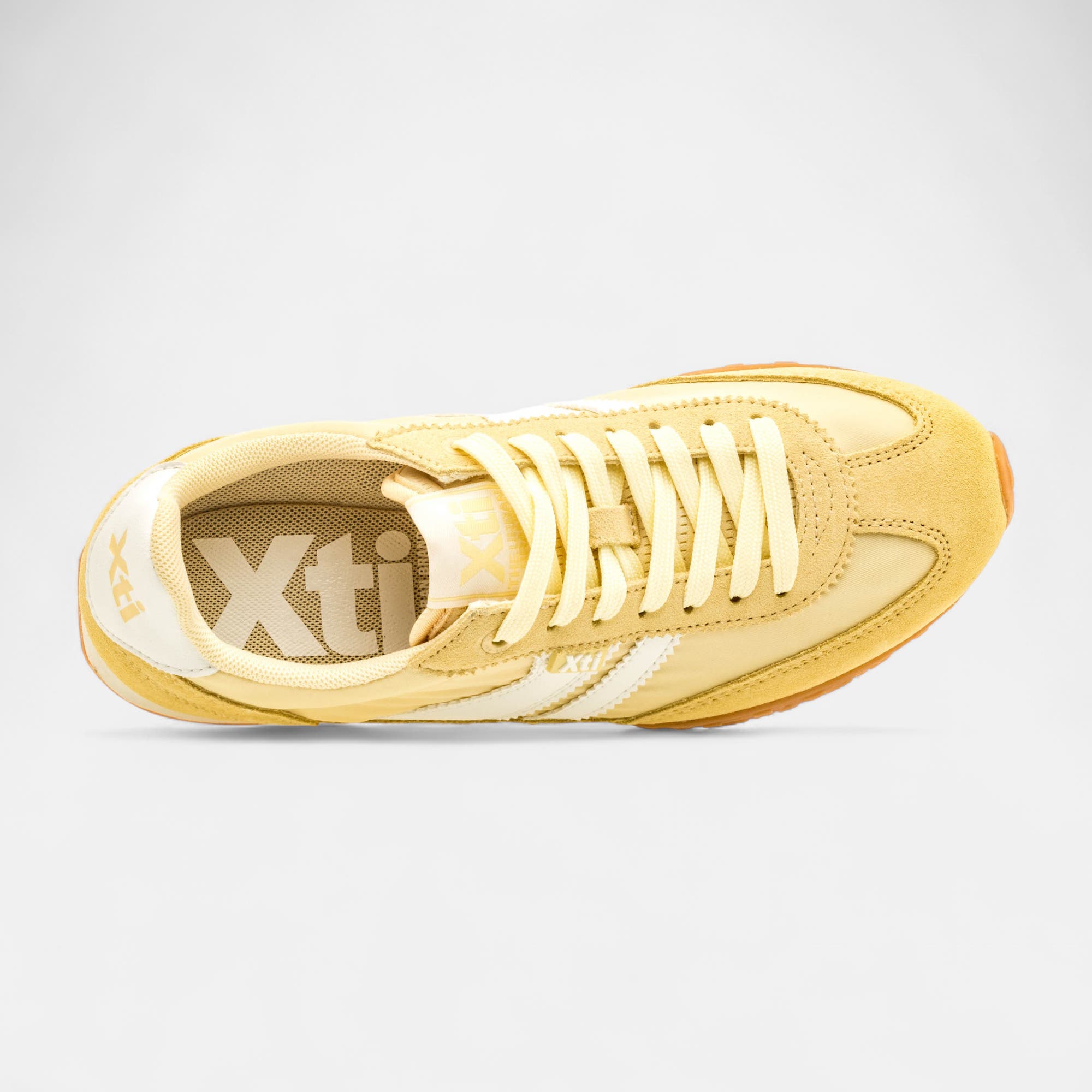 Baskets basses Femme jaune