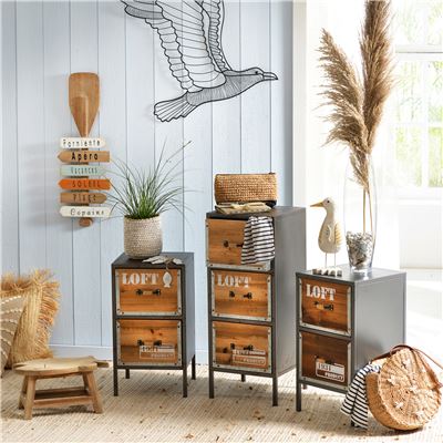 Chevet style industriel
