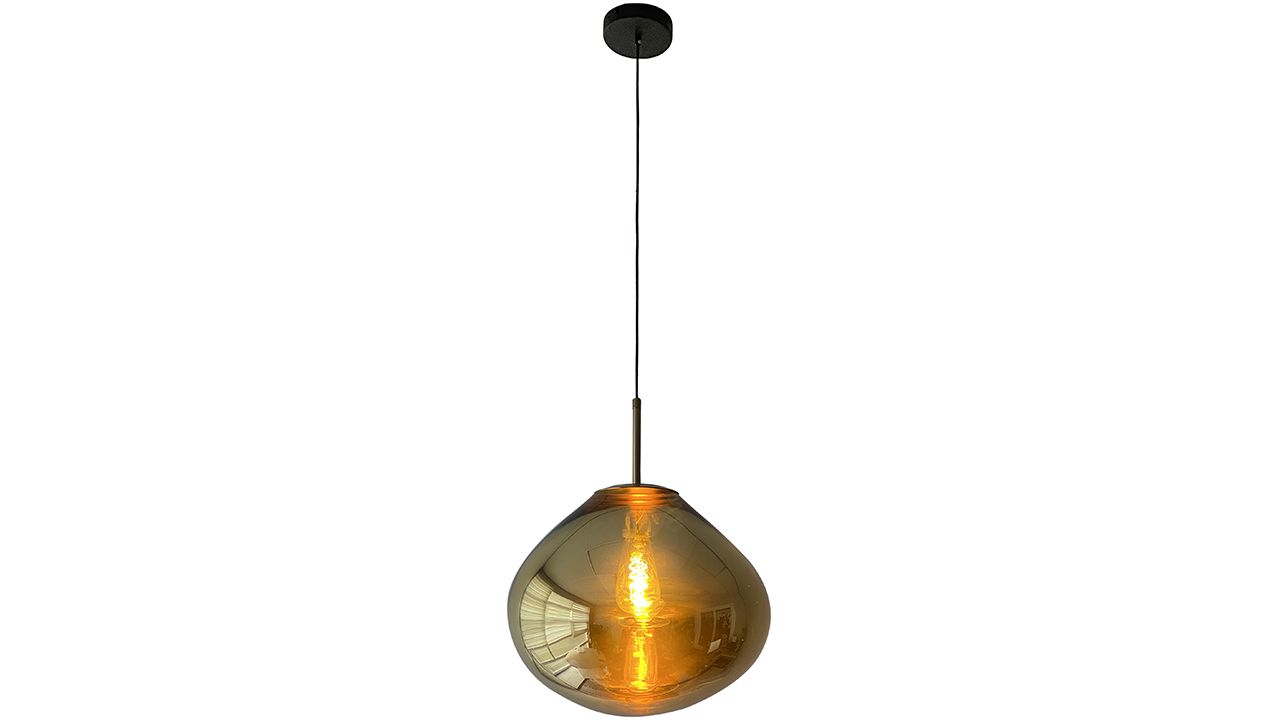 Hanglamp 1-lichts Goud Saar B40 x D40 cm