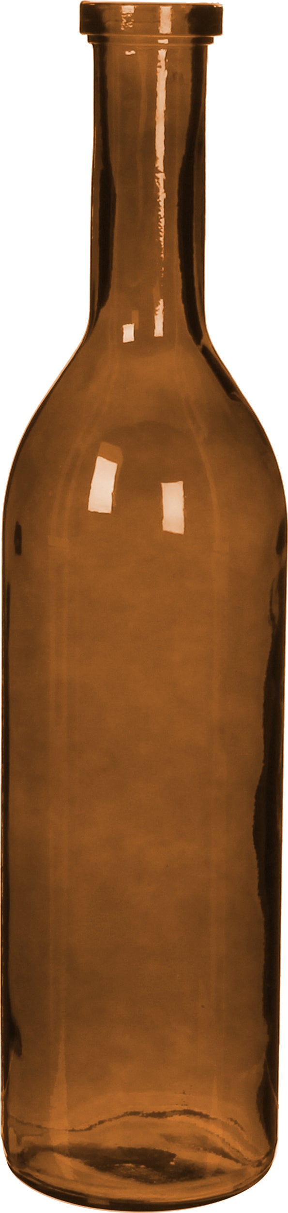 Mica Decorations fles Rioja bruin D 18 H 75 cm
