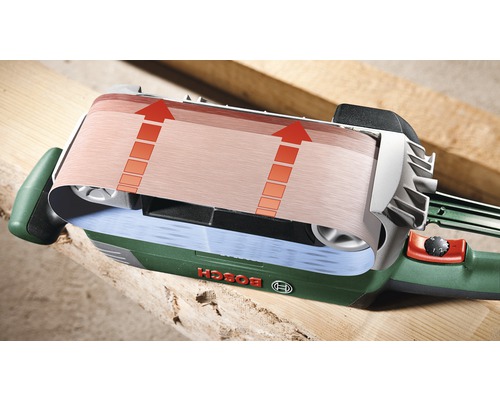 Bosch PBS 75 AE bandschuurmachine inclusief schuurband