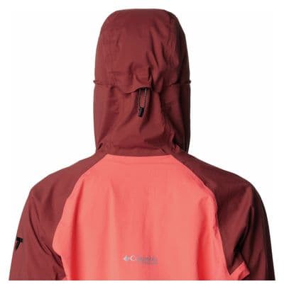Veste Imperméable Femme Columbia Mazama Trail Rose