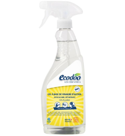 Ecodoo Gel Azijn Ontkalkend- Anti-Kalkafzetting Bio (750 ml)