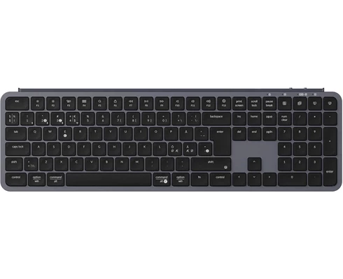 Keychron Keychron B6 Pro Ultra-Slim Wireless Keyboard Tri-Mode Space Grey
