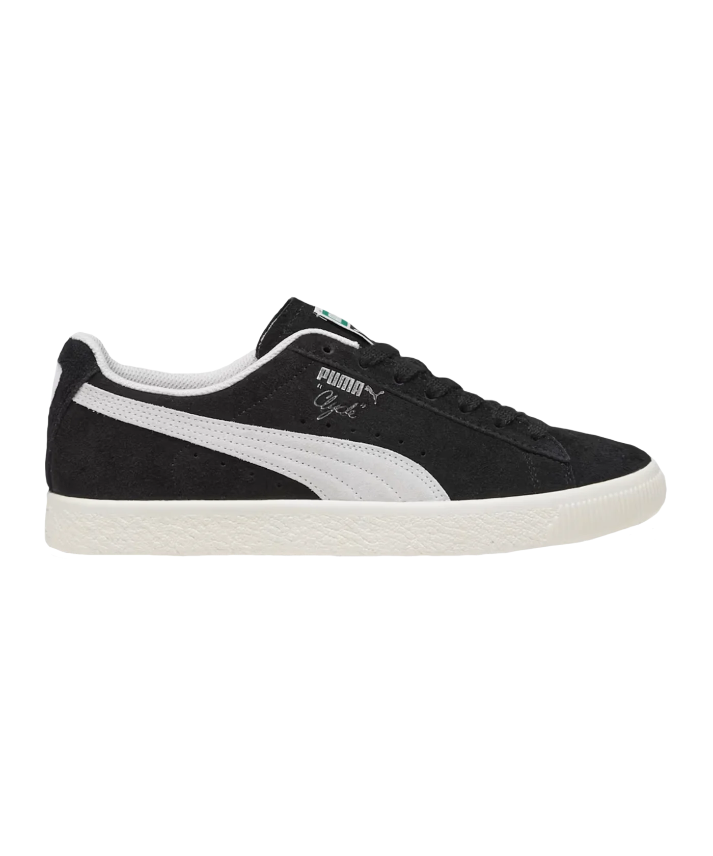 PUMA Clyde Hairy Suede Schwarz F02