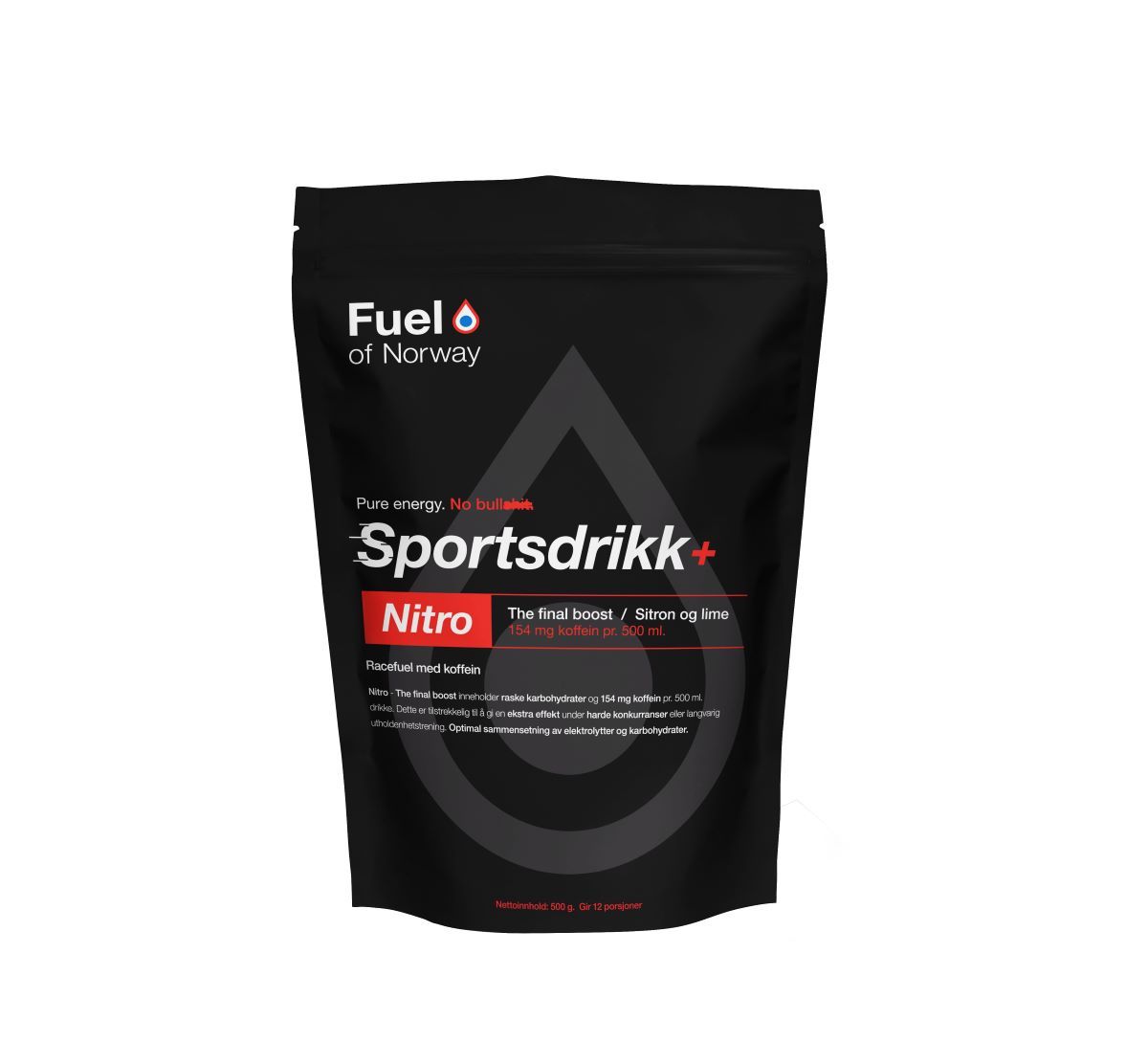 Fuel of Norway Nitro Sportsdrikk Sitron & Lime
