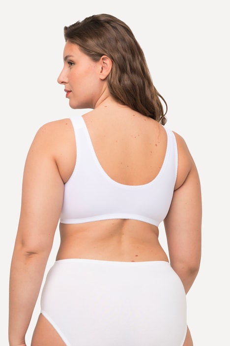 Bustier, Still-BH, Vorderverschluss, Cup C/D - E/F