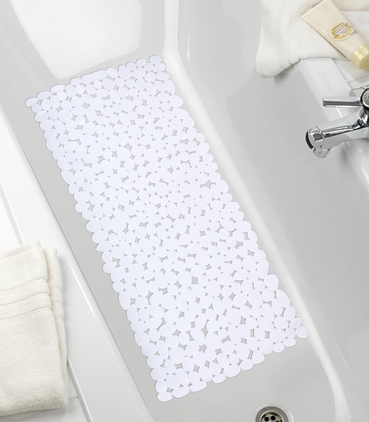 Wenko Paradise anti-slip badmat 71x36cm wit