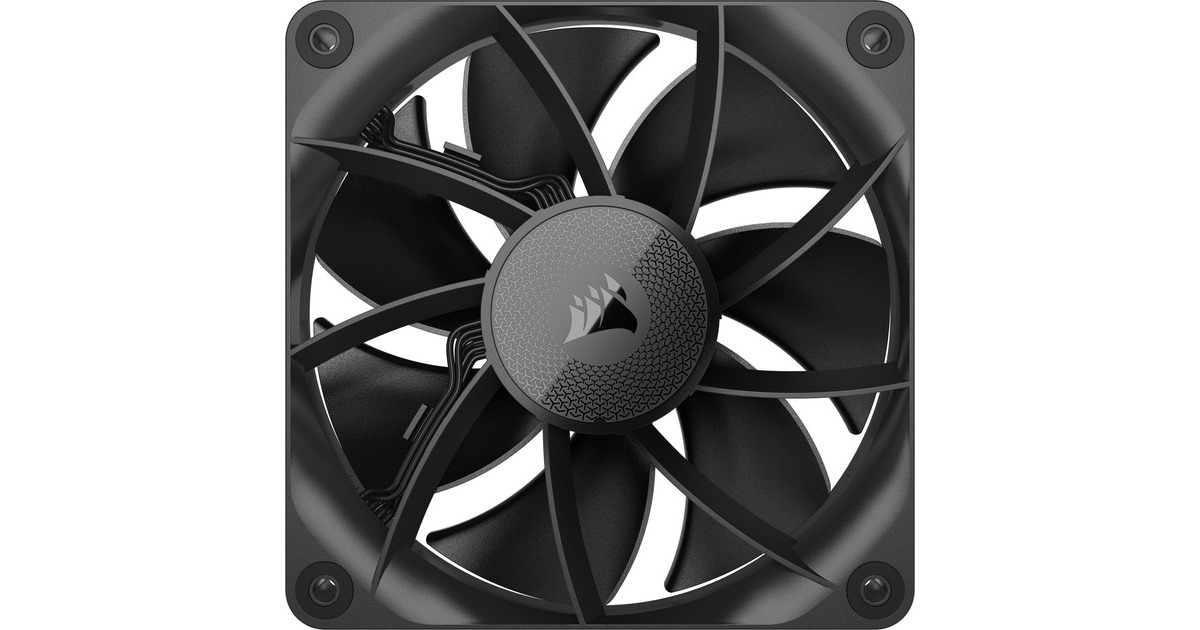 CorsairiCUE LINK RX120 Starterskit case fans  (Zwart, 3 stuks, 120 x 120 x 25 mm, PWM)
