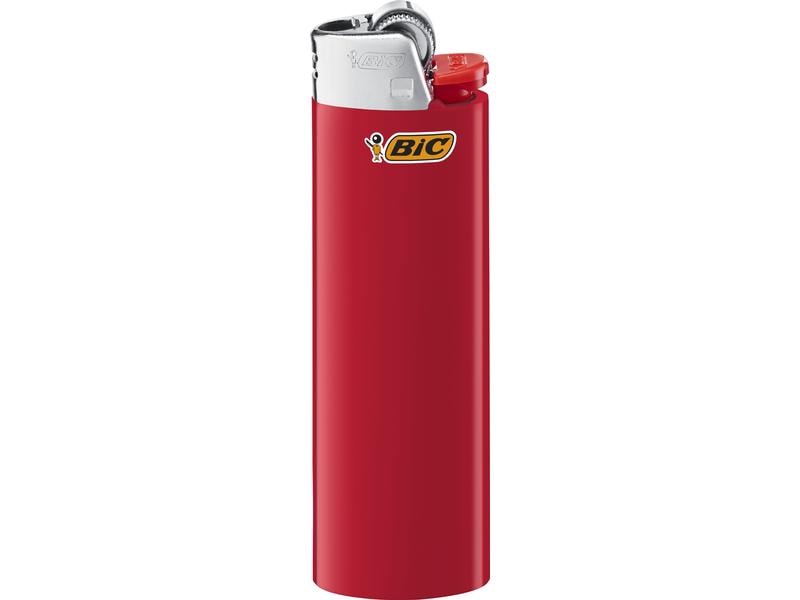 BIC Reibradfeuerzeug J26 Maxi, 6er Pack Feuerzeug-6er-Pack in verschiedenen Farben