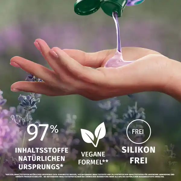 Haarshampoo Sanfte Reinigung Lavendel