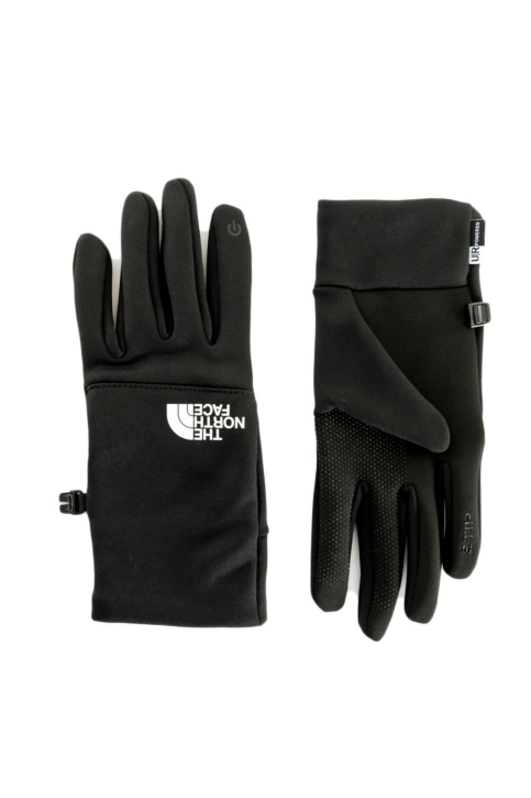 Gants the north face etip recycled hv2 tnf black/tnf white logo