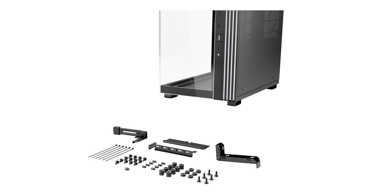 be quiet!Light Base 600 LX midi tower behuizing  (Zwart | 2x USB-A | 1x USB-C | RGB | Window)