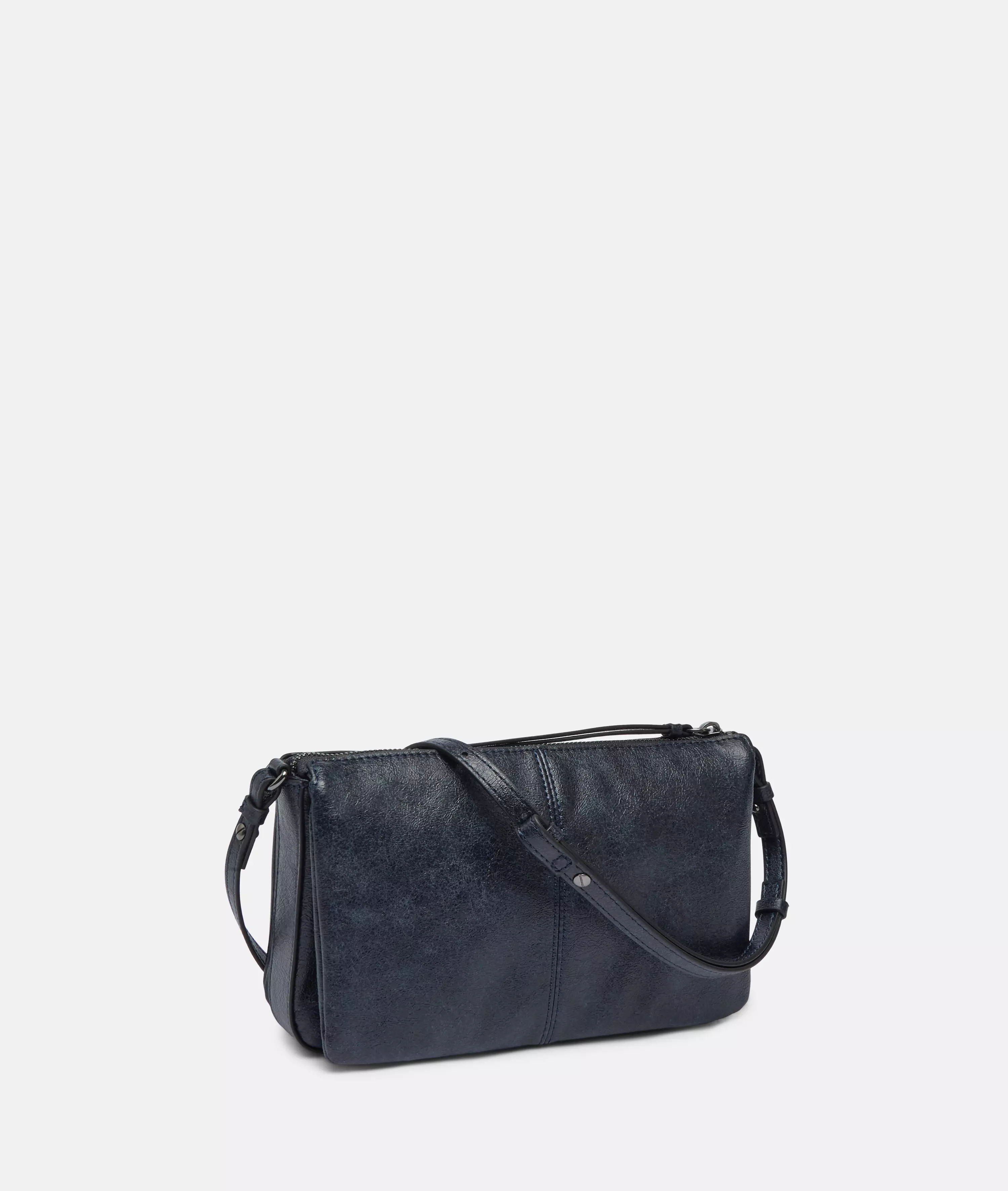 Crossbody Handy shoulder bag made from faux leather in a vintage look
