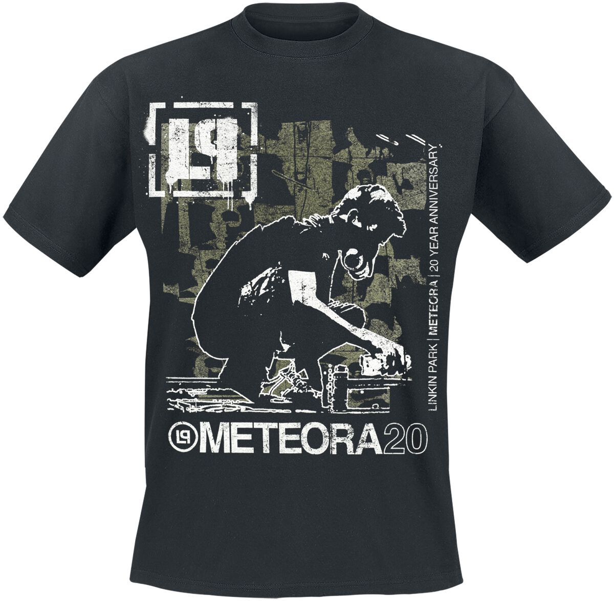 Drip Collage | Linkin Park T-Shirt Manches courtes