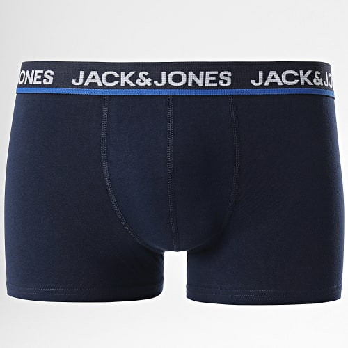 Lot De 5 Boxers Pop Basic Bleu Marine