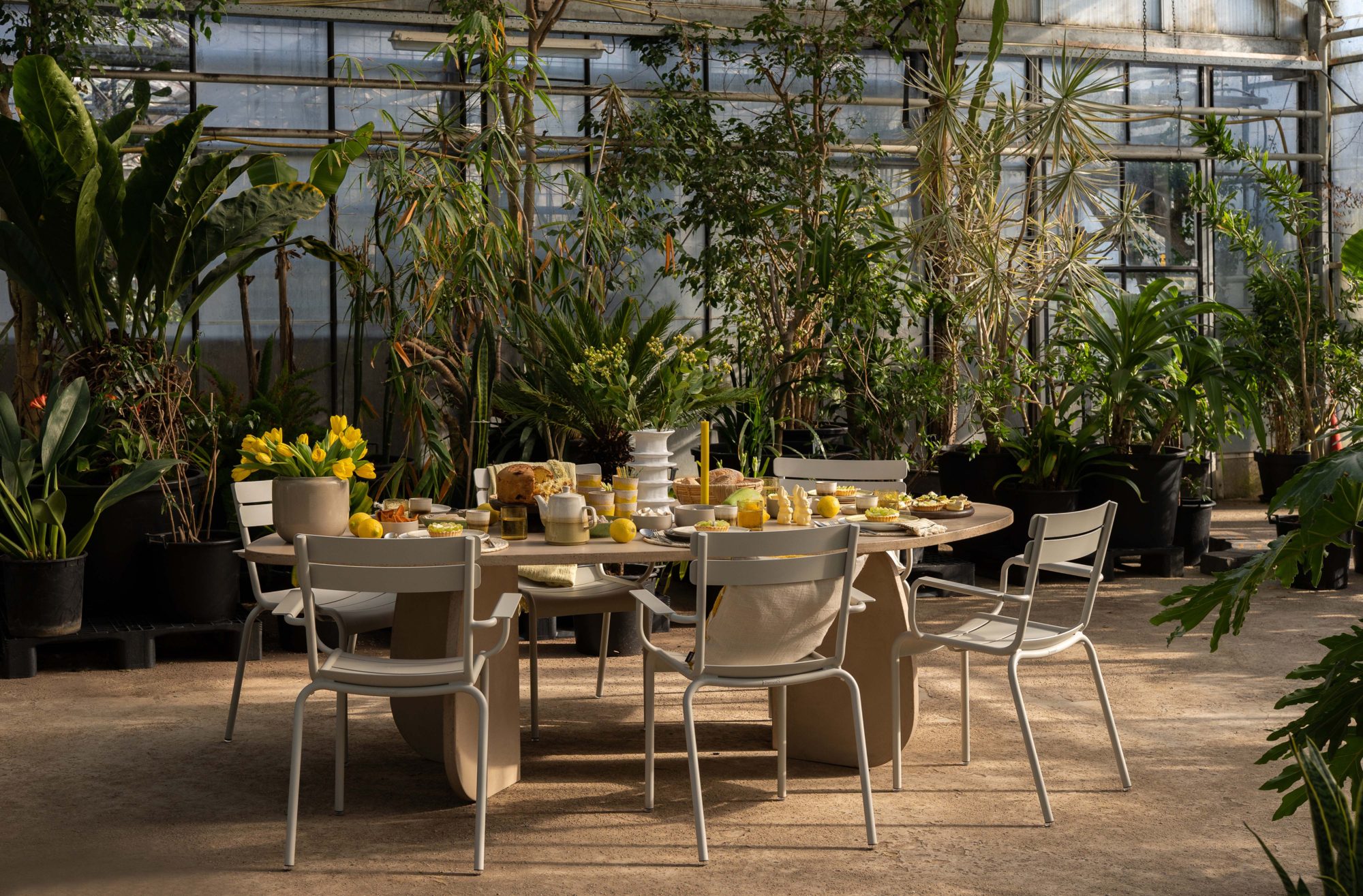 Bogard organische eettafel | Oat 260 cm