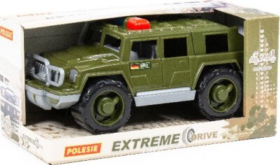 Militær Legetøjsbil - Jeep - Grøn - 32 CM - Polesie