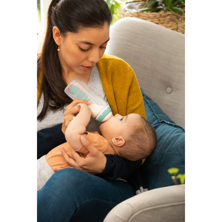NUK Babyflasche Anti-Colic Professional, 300 ml, Temperature Control im Doppelpack
