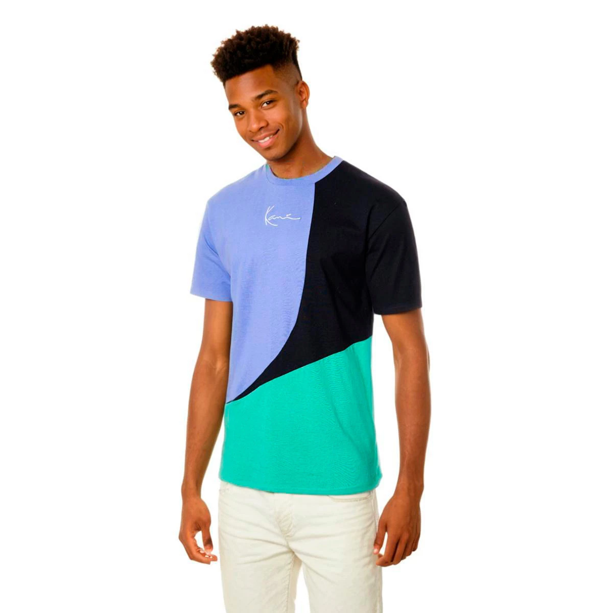 T-Shirt Karl Kani Woven Signature Block
