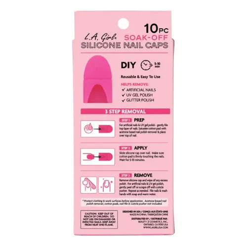 Soak Off Silicone Nail Caps