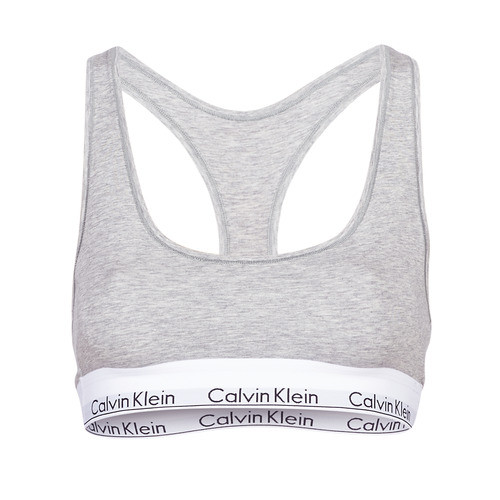 Calvin Klein Jeans - MODERN COTTON UNLINED BRALETTE Gris