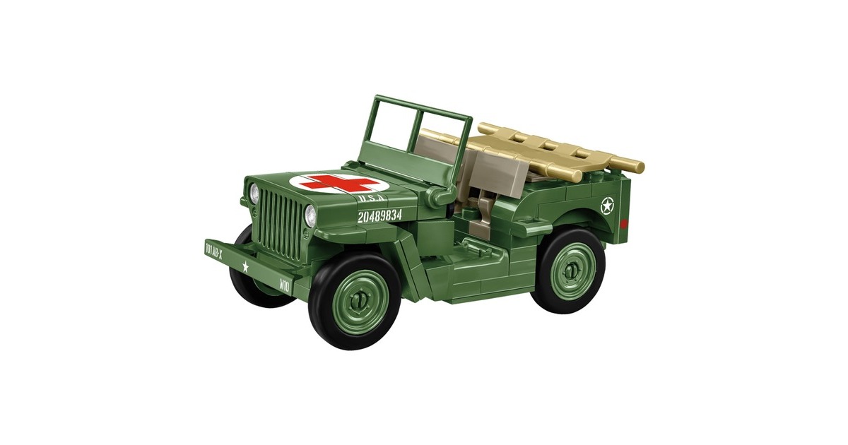 COBIHistorical Collection - Medical Willys MB Constructiespeelgoed  (Schaal 1:35)
