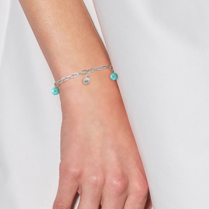 Bracelet - Perles de culture d'eau douce - Argent 925