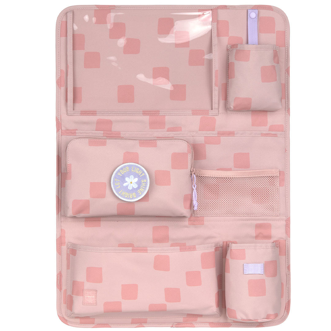 lässig auto organiser pattern party rose