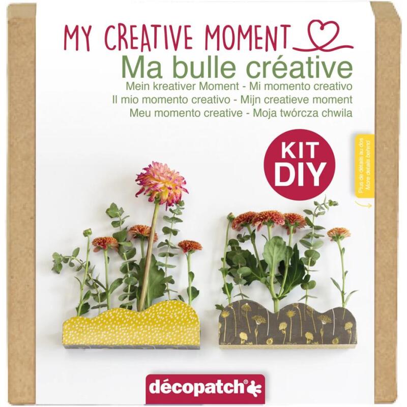 Ma bulle créative - kit étagères murales - Kraft
