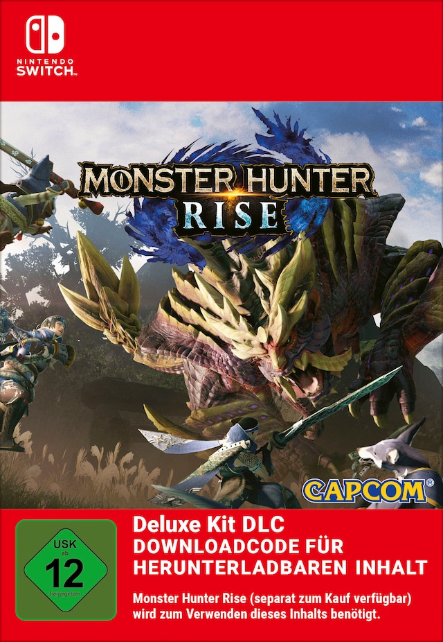 Nintendo Switch Spielesoftware »Monster Hunter Rise + Deluxe Kit DLC« Nintendo Switch