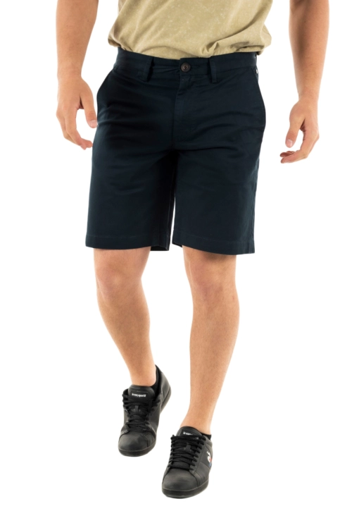 Shorts bermudas superdry stretch chino 98t eclipse navy