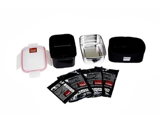 BAROCOOK - Boîte alimentaire Boite alimentaire rectangulaire auto chauffante - contenance...