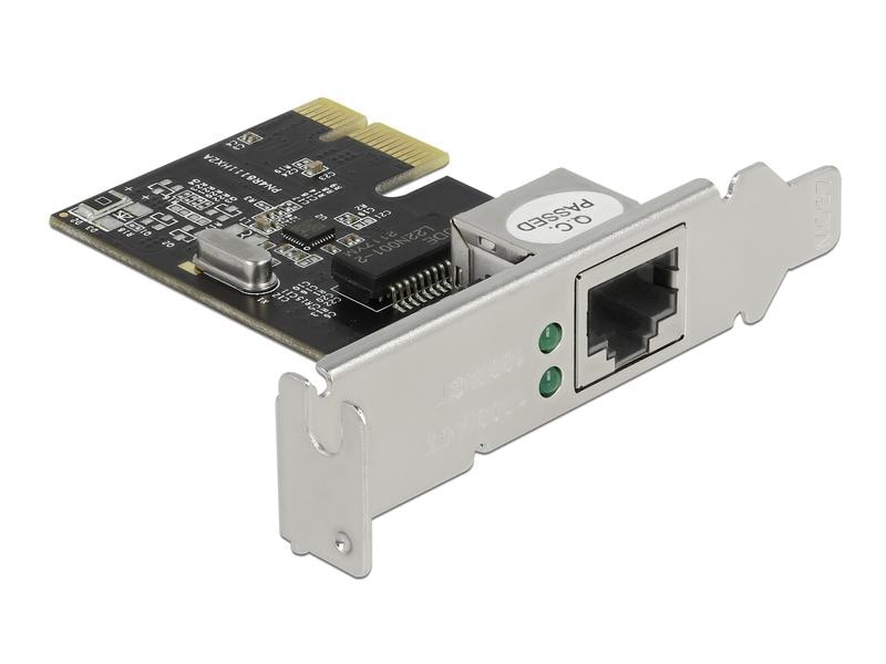 Delock Netzwerkkarte RJ45 Gigabit PCI-Express x1 Delock PCI Express x1 Karte 1 x RJ45 Gigabit LAN RTL8111