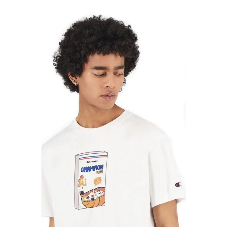 Champion Crewneck T-shirt Hvid