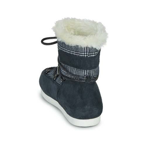 Moon Boot - MOON BOOT FAR SIDE LOW FUR TARTAN - Marine