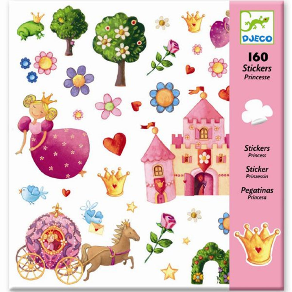 Klistermærker Prinsesse Marguerite - Djeco → Luksusbaby.dk