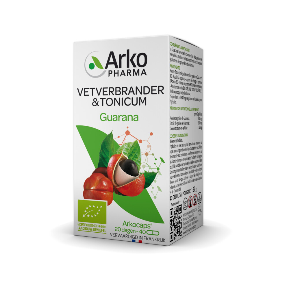 Arkopharma Guarana 40 capsules