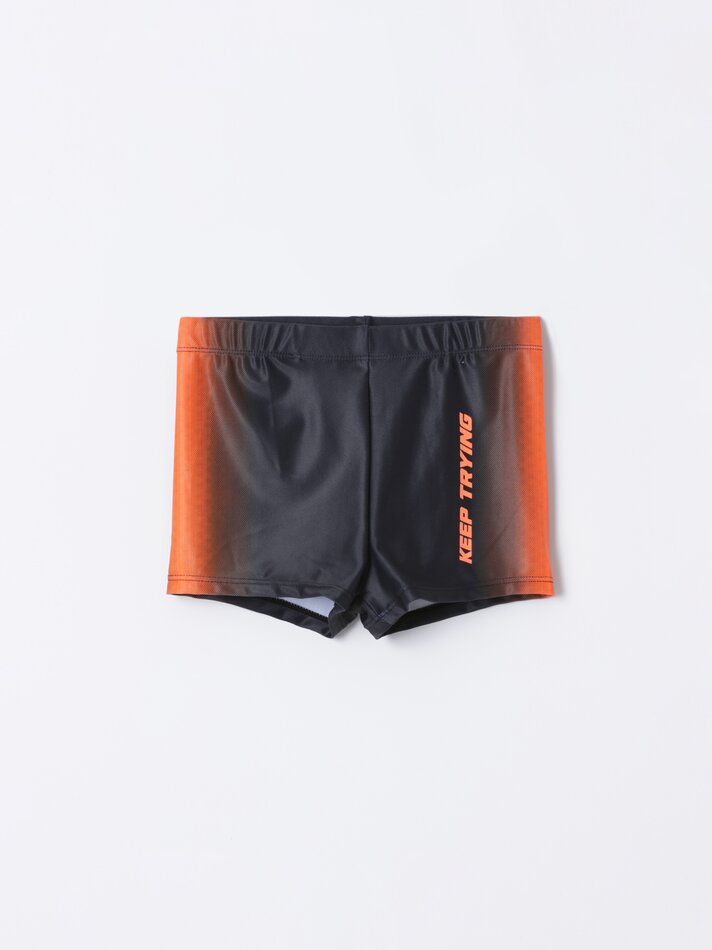 Maiô boxer - Preto