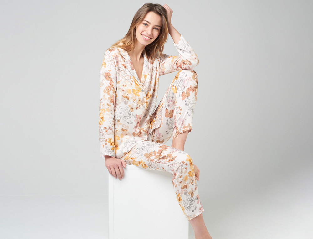 Pyjama femme-Douces graminées