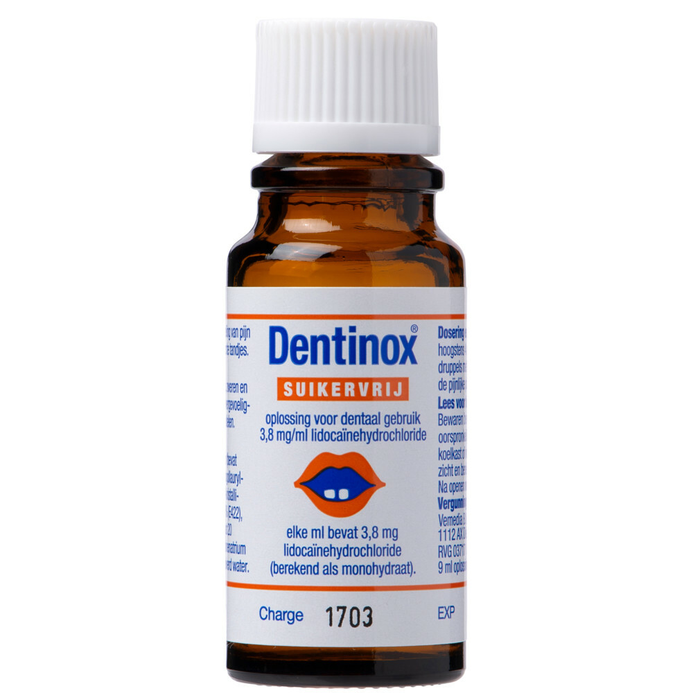 Dentinox Suikervrij 9 ml