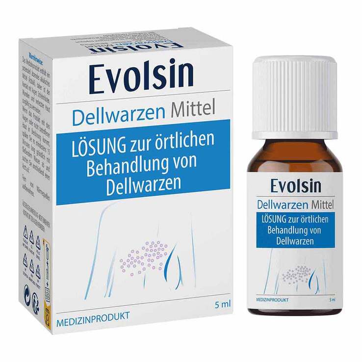 Evolsin Dellwarzen Mittel Lösung, 5 ml