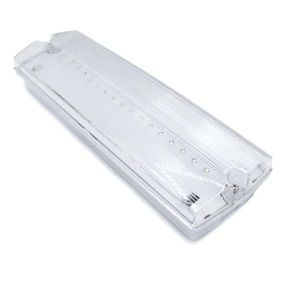 Nødbelysning 6 watt utenpåliggende nødlampe