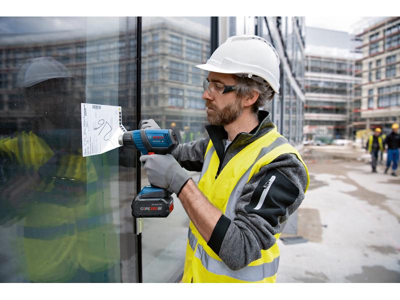 Bosch Professional Akku-Heissluftgebläse GHG 18 V-50 Solo Flexible 18 V Heissluftpistole für jede Arbeitsumgebung