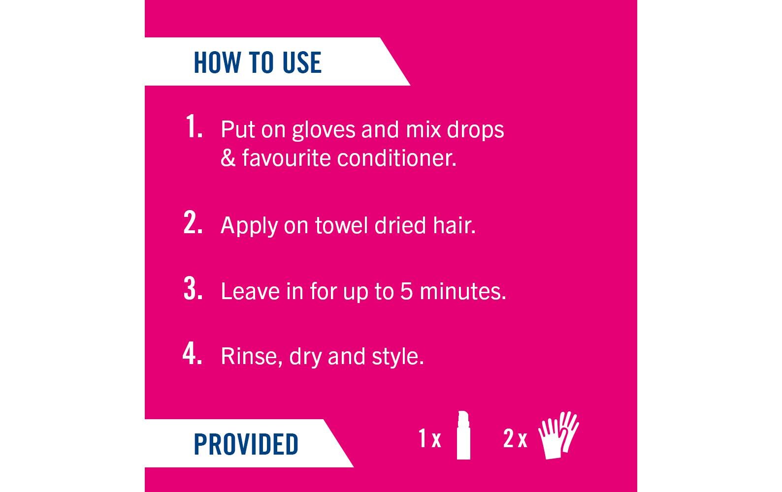 Haarcoloration Drops Petal PinkHochpigmentierte Haarfarbe