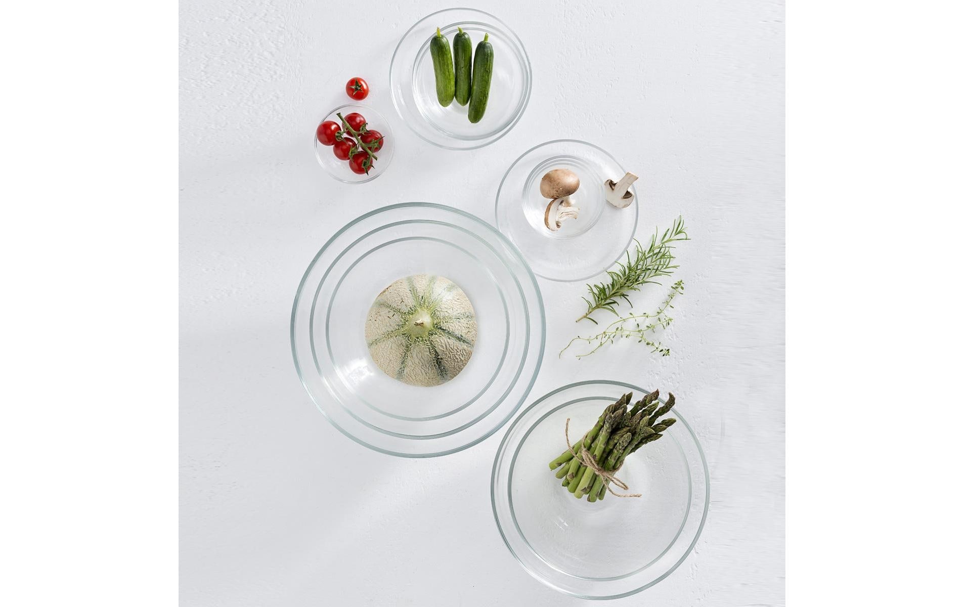 LEONARDO Salatschüssel »Salatschüssel Cucina« aus Glas