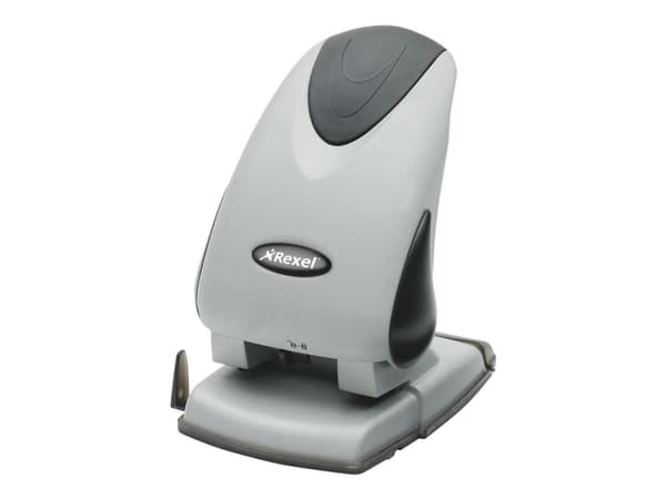 Rexel P265 - Hullstanser - robust - 65 ark - metall - svart/sølv