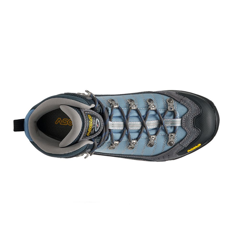 Asolo DRIFTER I EVO GV - Chaussures randonné Femme grey/blue fog