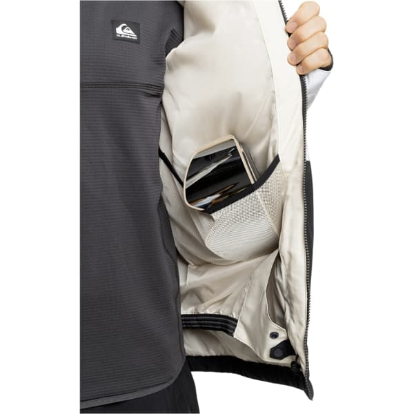 Veste de ski QUIKSILVER MISSION PRINTED BLOCK JK NATURE ZOOM BIRCH